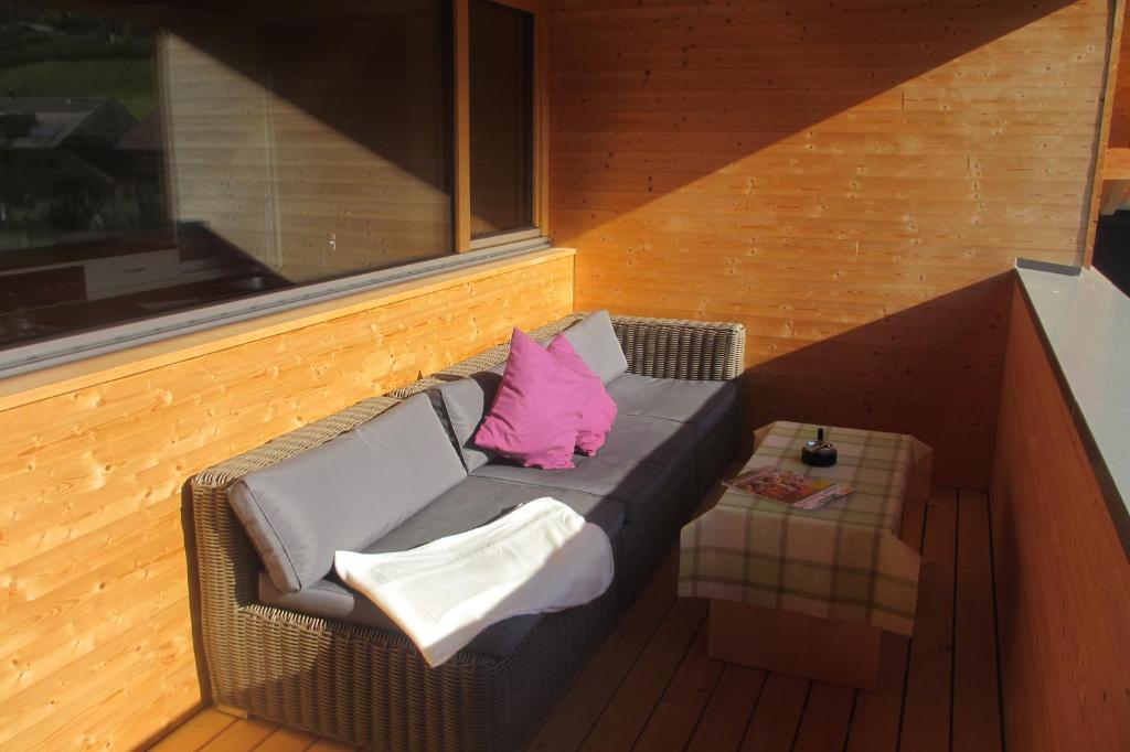 Posezení v ubytování Ferienwohnung Greber Regina