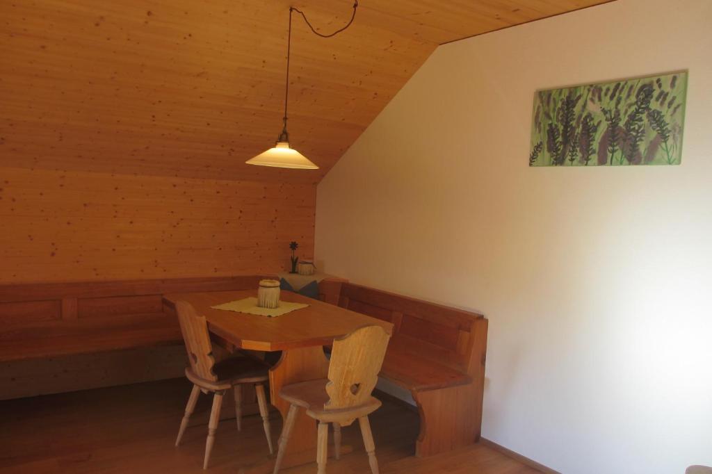 Posezení v ubytování Ferienwohnung Greber Regina