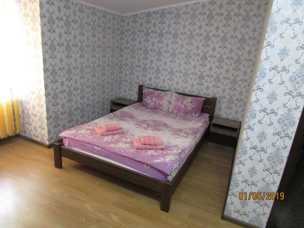 Postel nebo postele na pokoji v ubytování Salus