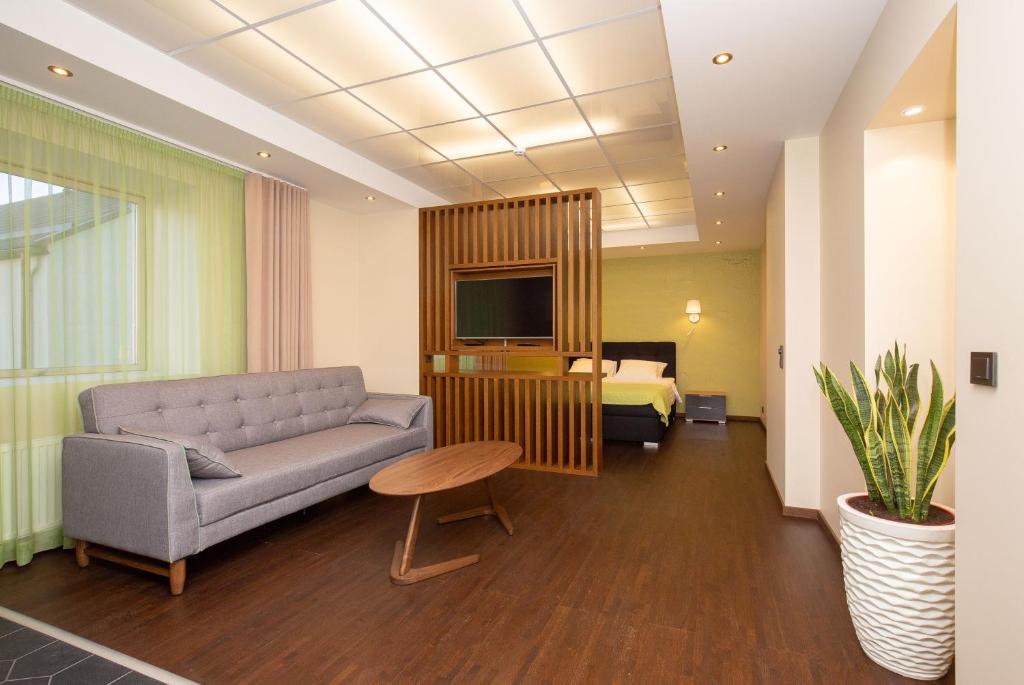 TV a/nebo společenská místnost v ubytování P54 Apartment
