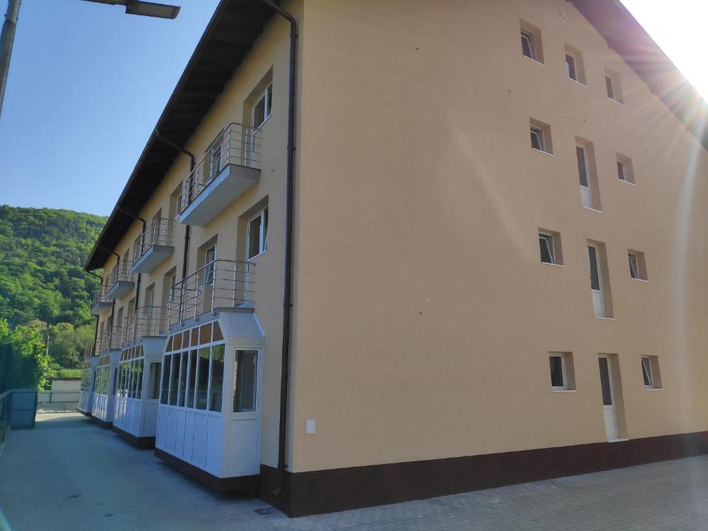 Budova, kde se hostel nachází