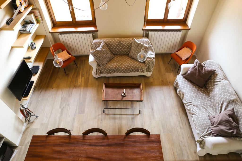 Posezení v ubytování Casa Vacanza Pratolungo