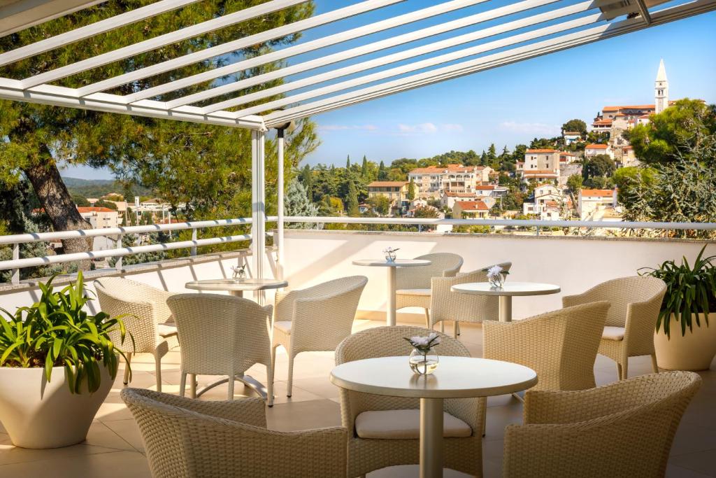 Balkon oz. terasa v nastanitvi Maistra Select Pineta Hotel
