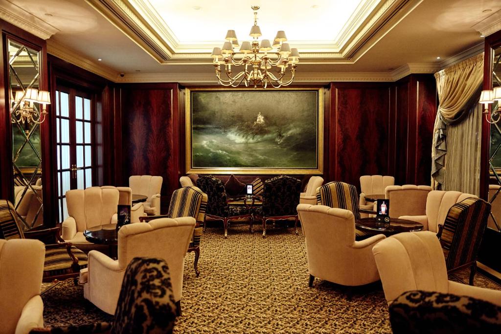 Posezení v ubytování InterContinental - Kyiv by IHG