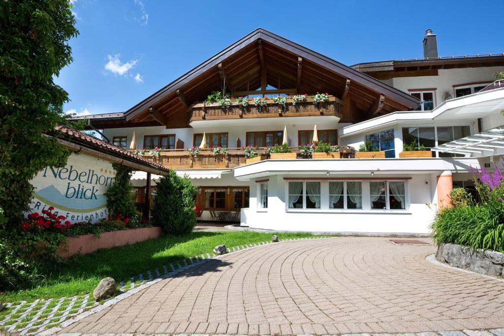 Zahrada ubytování Ringhotel Nebelhornblick