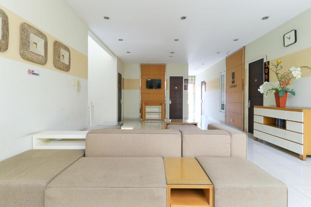 Posezení v ubytování HOME Guesthouse