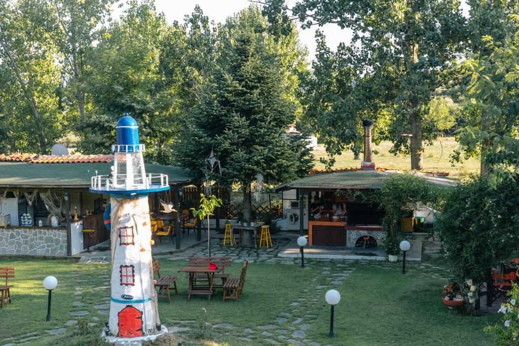 Zahrada ubytování KATIA Studios
