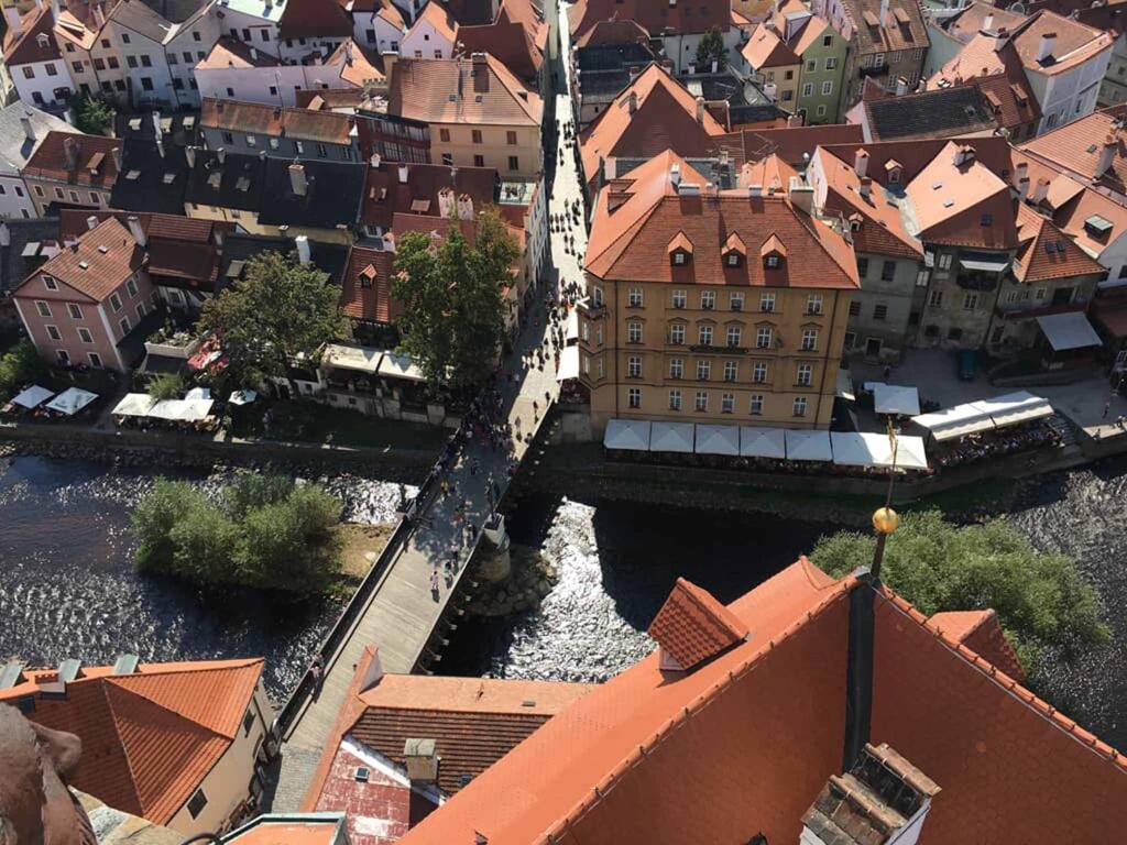 Nespecifikovaný výhled na destinaci Haidmühle nebo výhled na město při pohledu z hotelu
