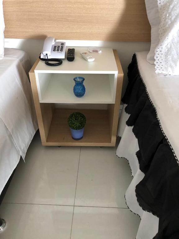 Postel nebo postele na pokoji v ubytování POUSADA LUNARA