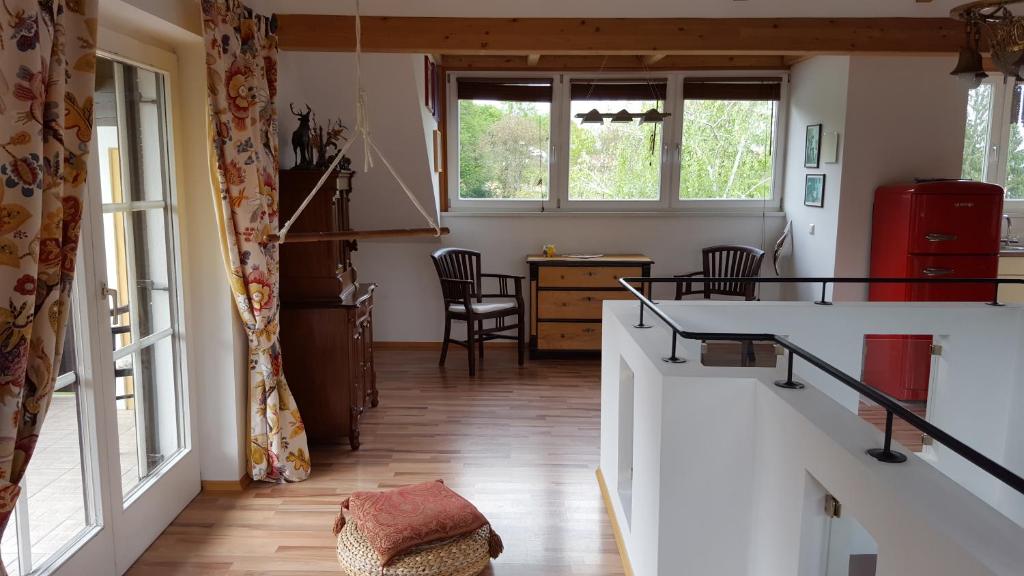 Kuchyň nebo kuchyňský kout v ubytování Villa Stephanie Ehrenhausen App.Maximilian