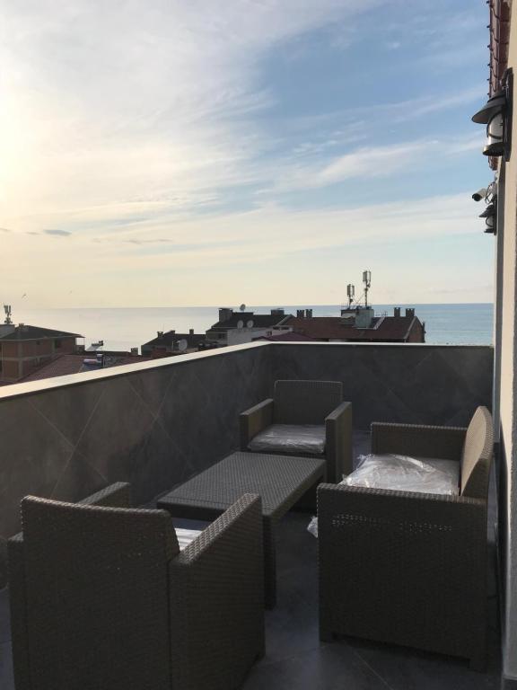 A general sea view or a sea view taken from a szállodákat