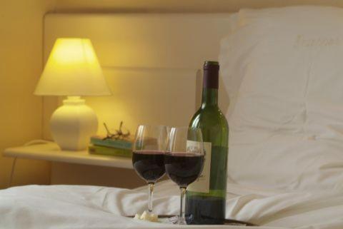 Nápoje v ubytování Hotel Internos