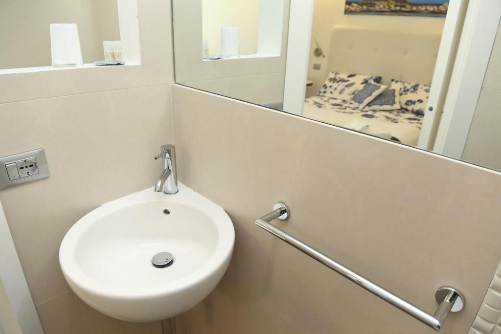 A bathroom at Casa Blue