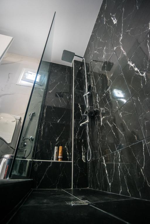Koupelna v ubytování Diamond Lux Apartment