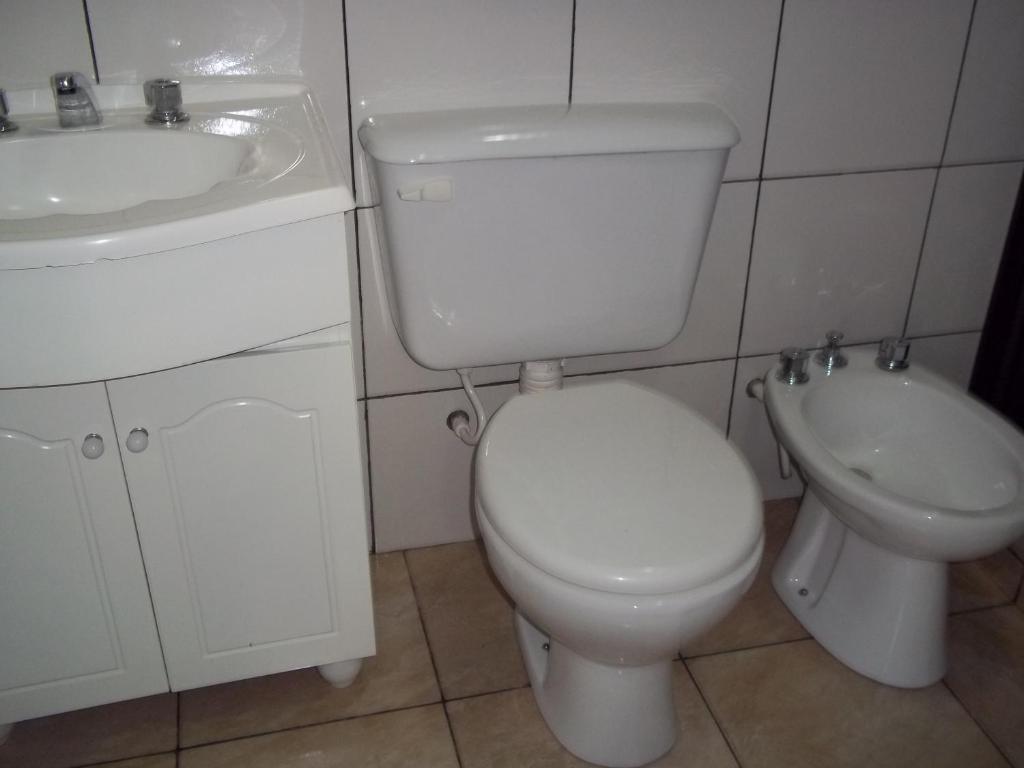 Koupelna v ubytování Posada Iguazu Royal