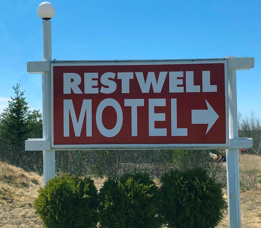 Certifikát, hodnocení, plakát nebo jiný dokument vystavený v ubytování Auberge Restwell Motel