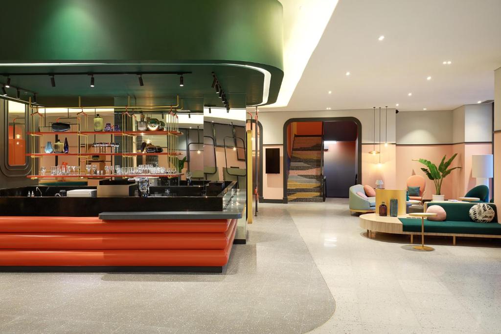 Istumisnurk majutusasutuses ibis Styles Jakarta Tanah Abang