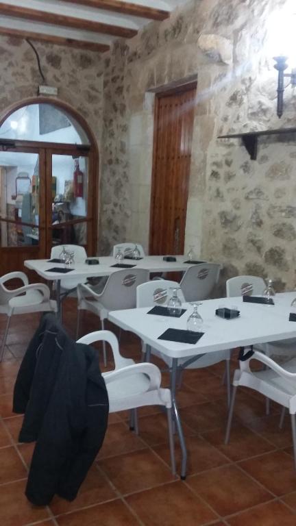 Posezení v ubytování casa malferit