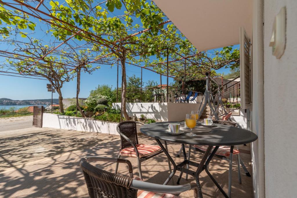 Balkón nebo terasa v ubytování Apartments Villa Bella Vista Seget
