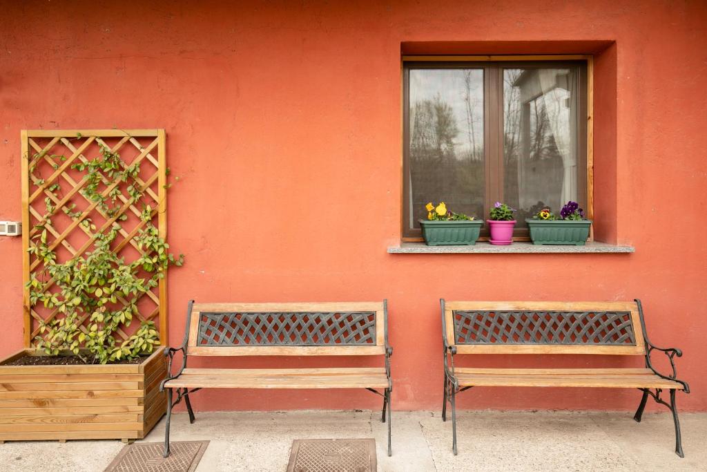 Posezení v ubytování Agriturismo Jesson Rosamund