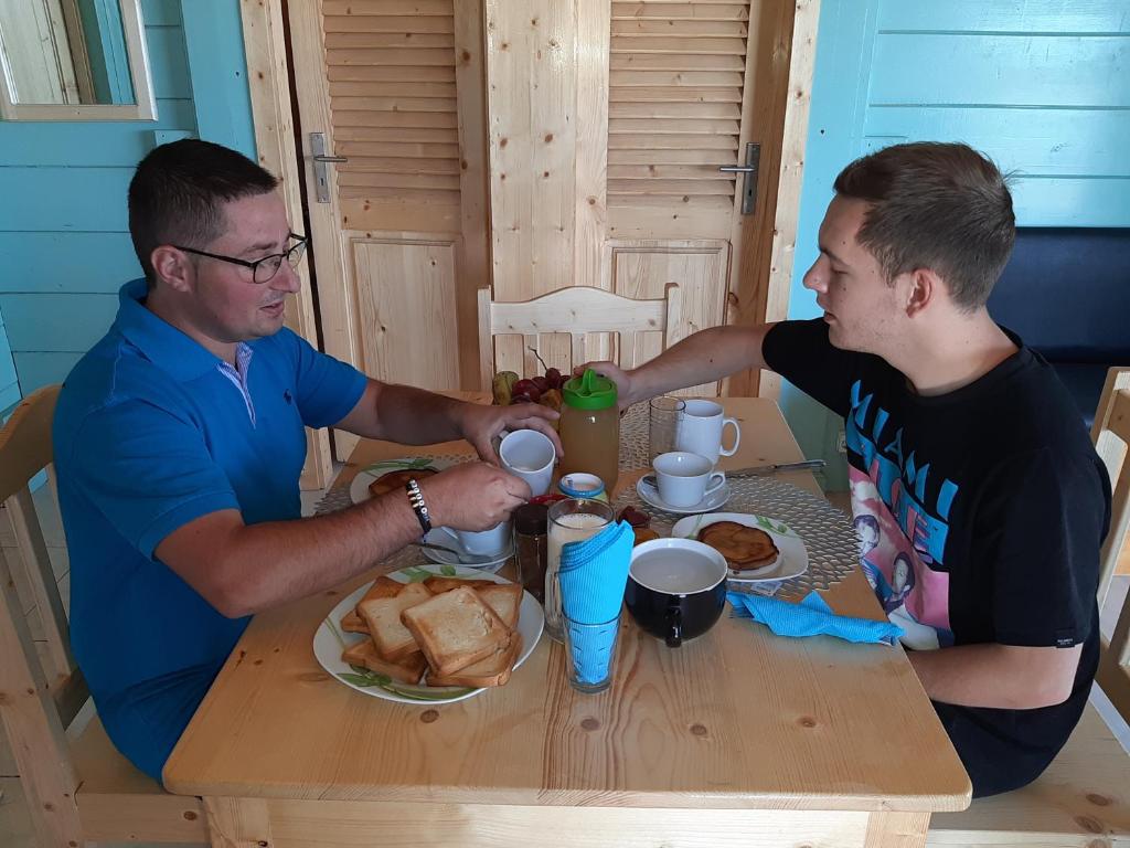 Jídlo v prázdninového domu nebo okolí