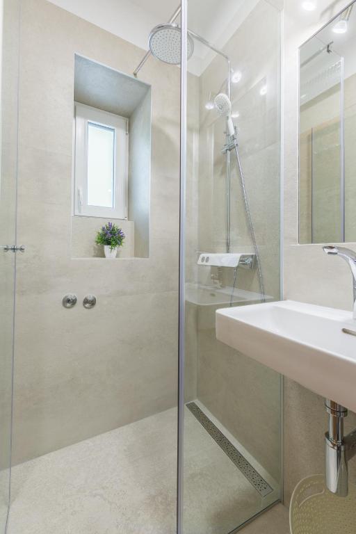 Kúpeľňa v ubytovaní Apartman Grgur