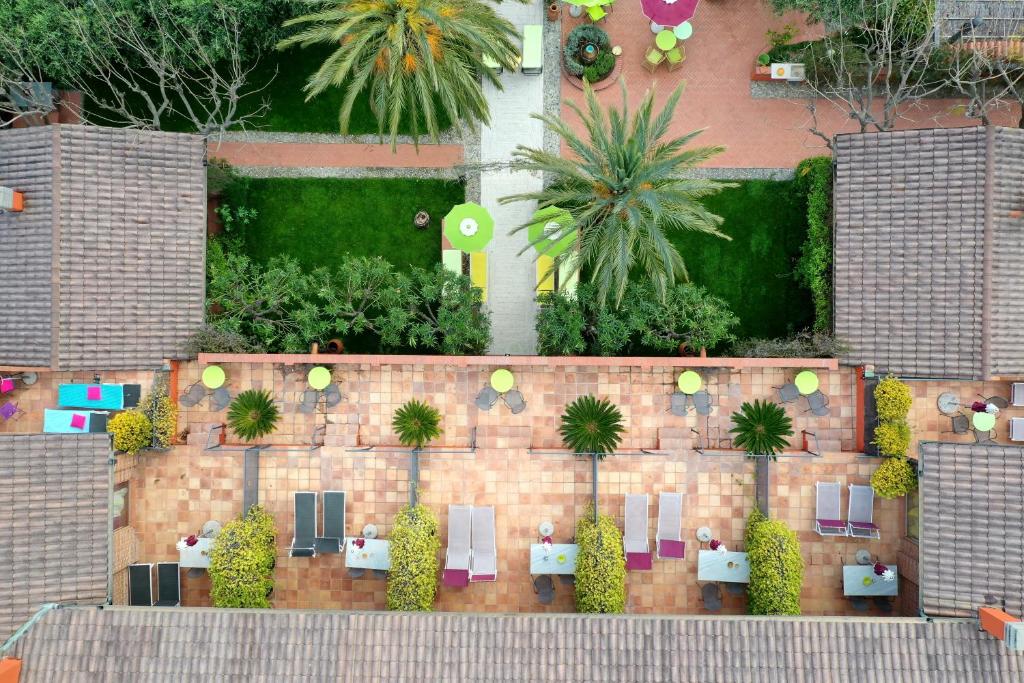 Zahrada ubytování Relais San Damian