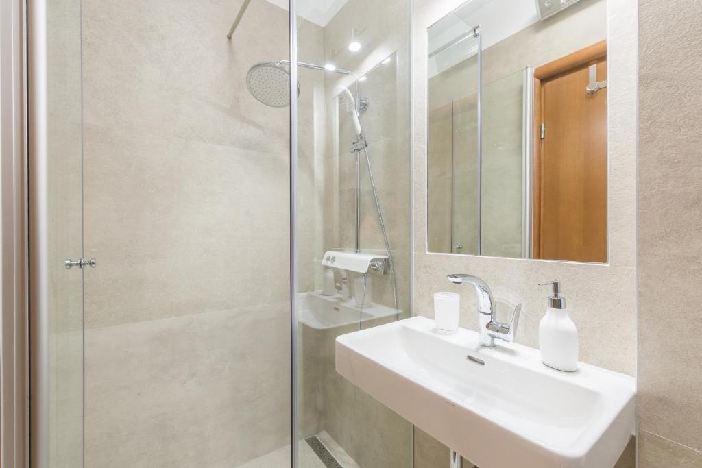 Kúpeľňa v ubytovaní Apartman Grgur