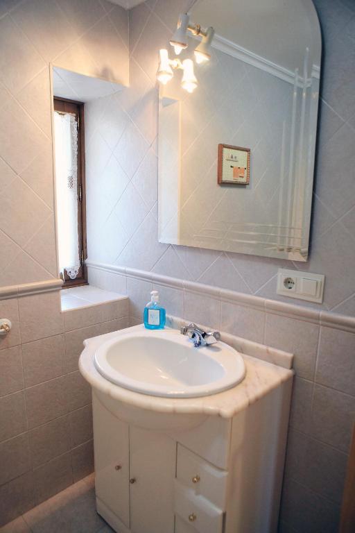 Koupelna v ubytování Casa Artxea