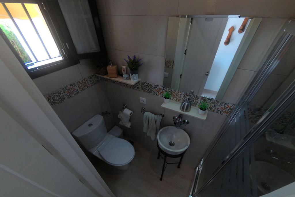 Kúpeľňa v ubytovaní Casa En Primera Linea De Playa