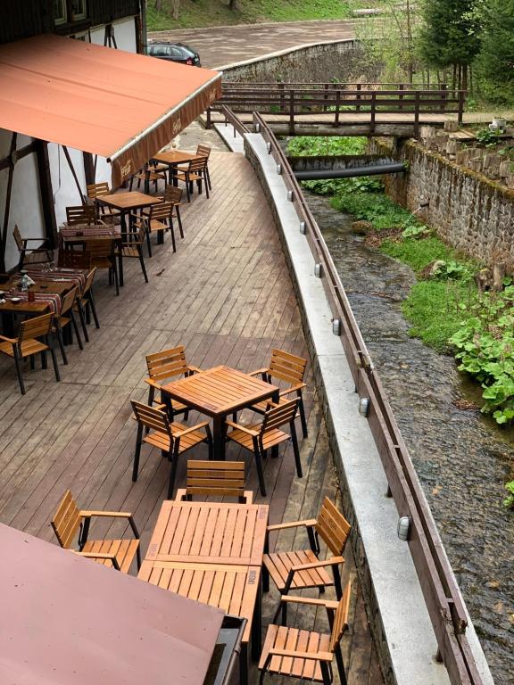 Restaurace v ubytování Vila De Argint Aleea Pelesului Nr 2