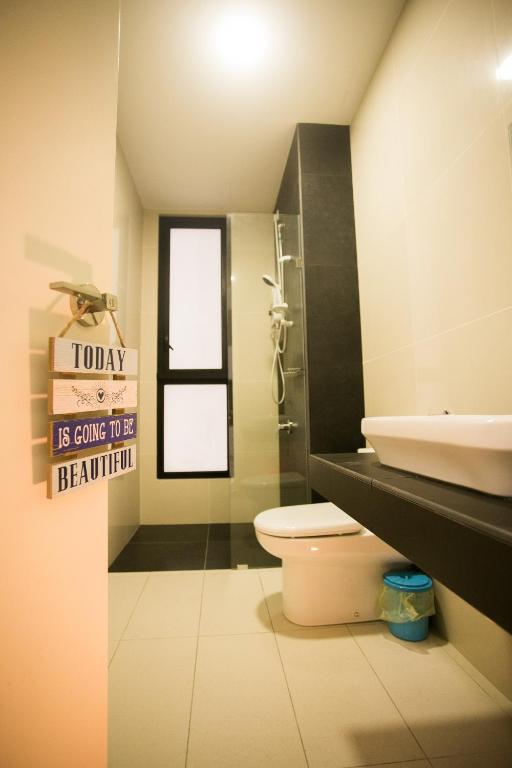 Koupelna v ubytování Econest Apartment By The one - Educity Nusajaya
