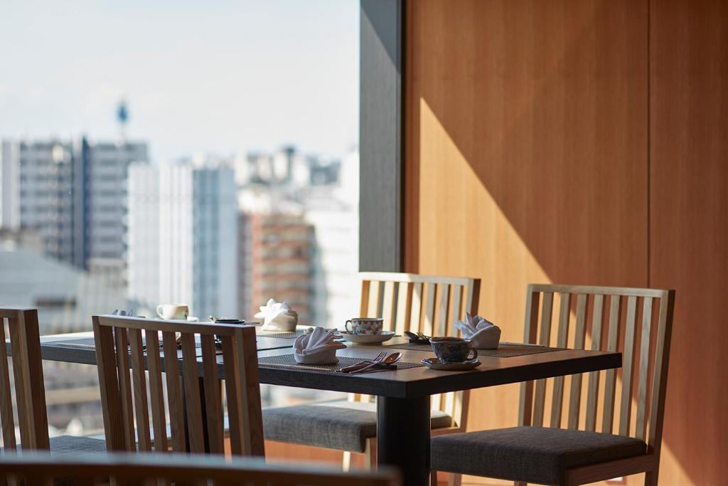 Balkón nebo terasa v ubytování Hotel Gajoen Tokyo