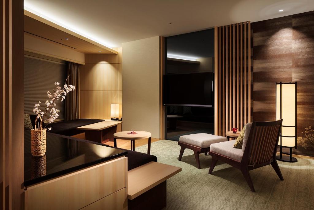 Posezení v ubytování Hotel Gajoen Tokyo