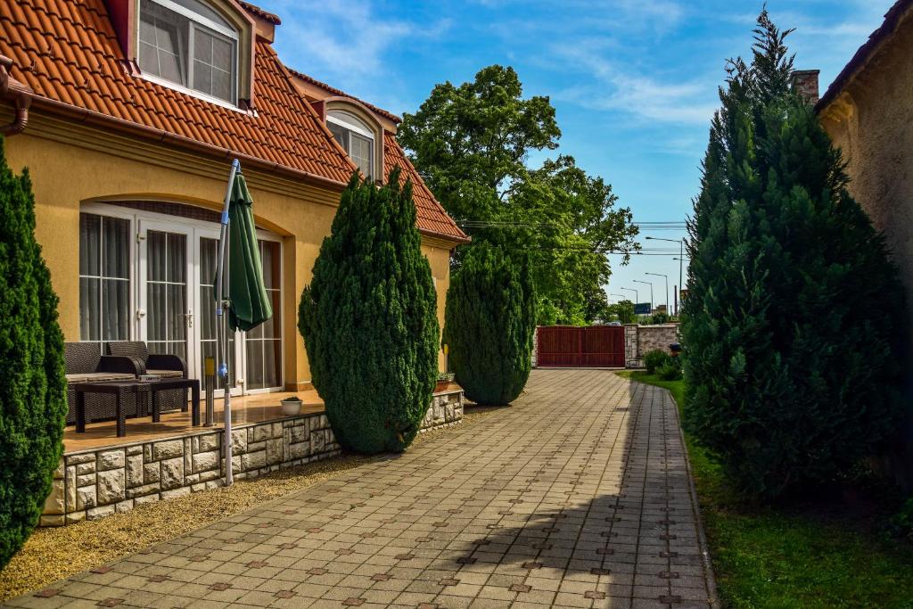 Zahrada ubytování Ambrózia Guesthouse