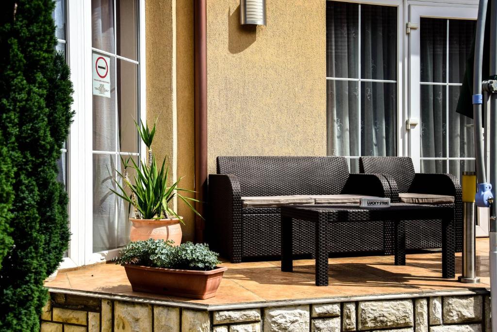 Posezení v ubytování Ambrózia Guesthouse