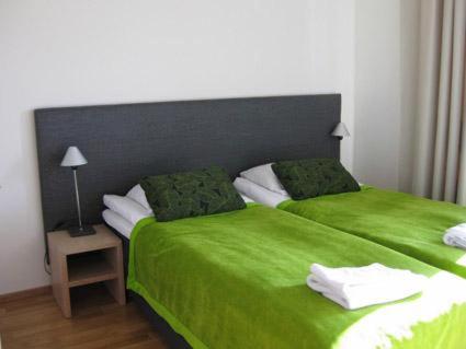 Krevet ili kreveti u jedinici u objektu Apartment Ylläs Ski Chalets 7202, Incl 2 lift tickets in winter season