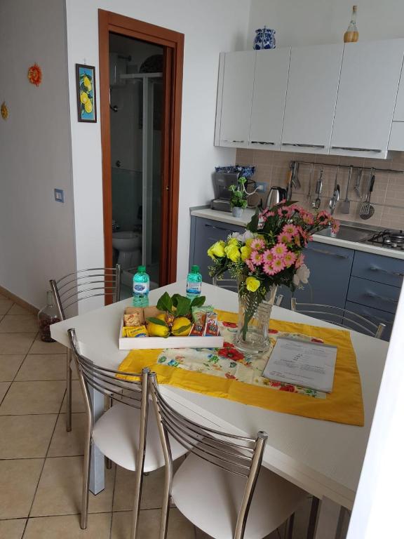 Kuchyňa alebo kuchynka v ubytovaní Villa Amalfi
