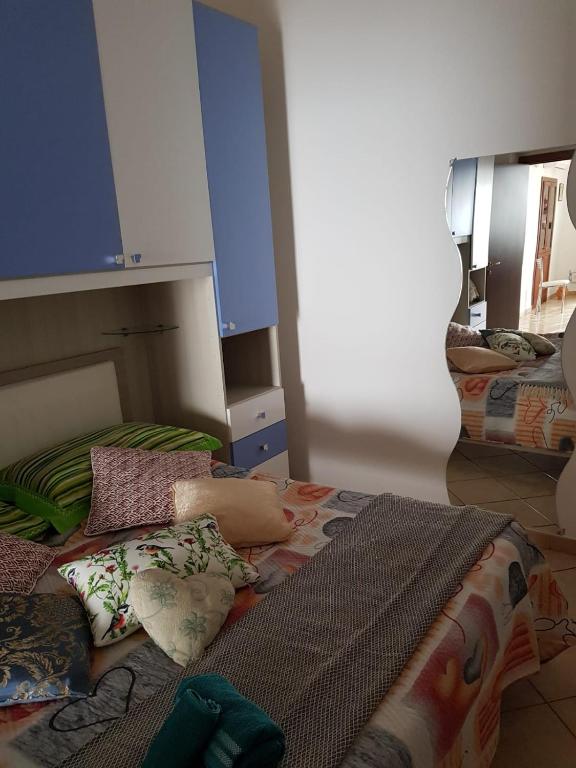 Posteľ alebo postele v izbe v ubytovaní Villa Amalfi