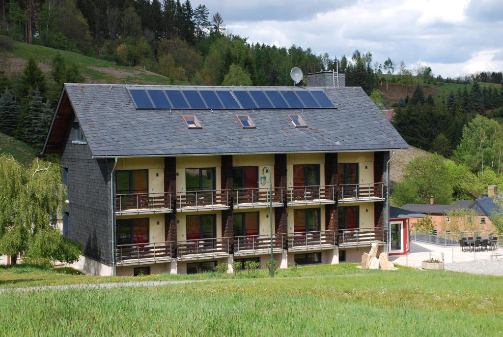Budova, kde se apartmán nachází