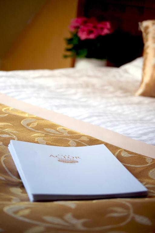 Posteľ alebo postele v izbe v ubytovaní Actor Hotel Budapest