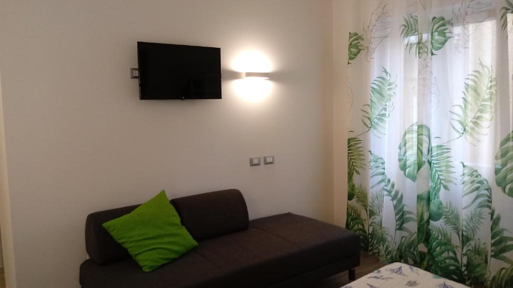 TV a/nebo společenská místnost v ubytování Travel House