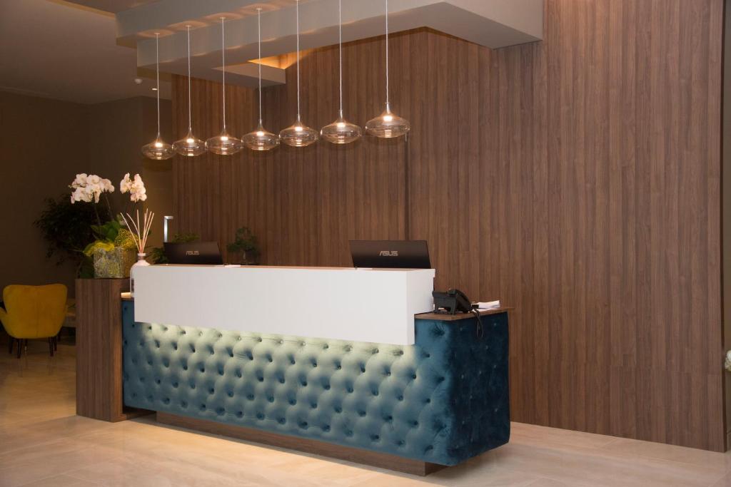 Vstupní hala nebo recepce v ubytování Hotel Commercio