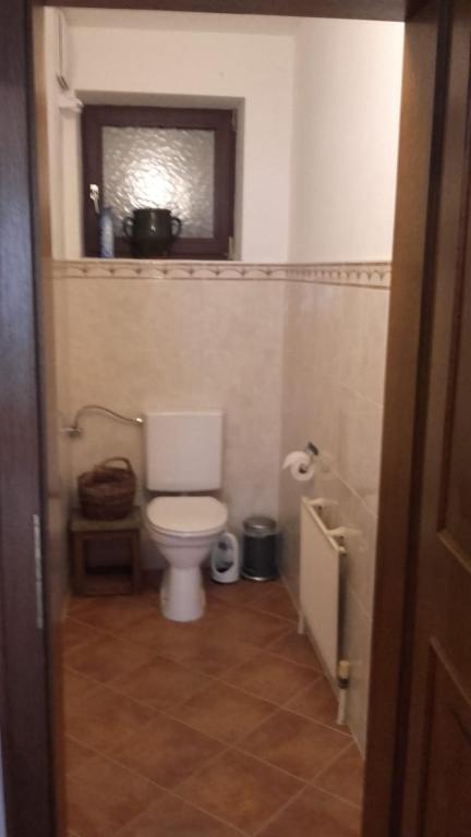 Koupelna v ubytování Auszeit