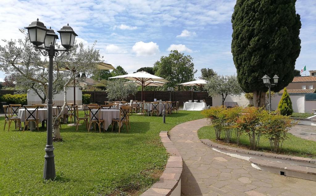 Zahrada ubytování Domus Park Hotel & SPA