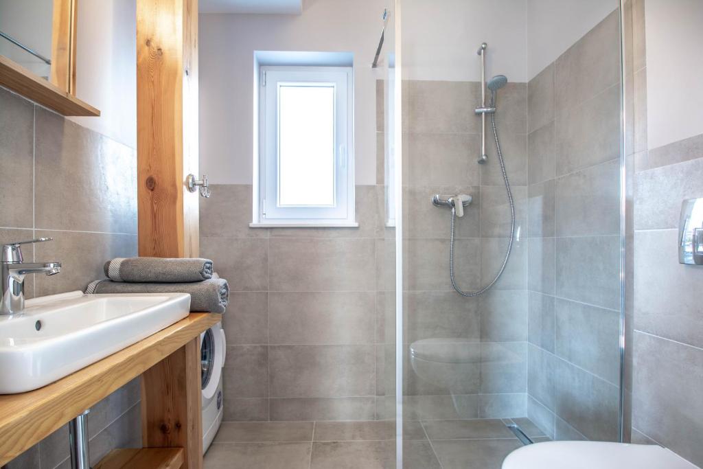 Koupelna v ubytování Domy Apartamentowe - Na Makowej