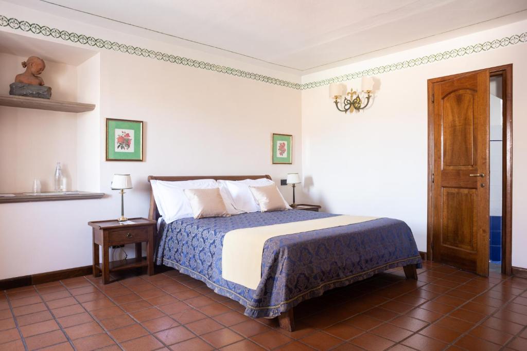 Posteľ alebo postele v izbe v ubytovaní B&B Le Cannelle FIESOLE