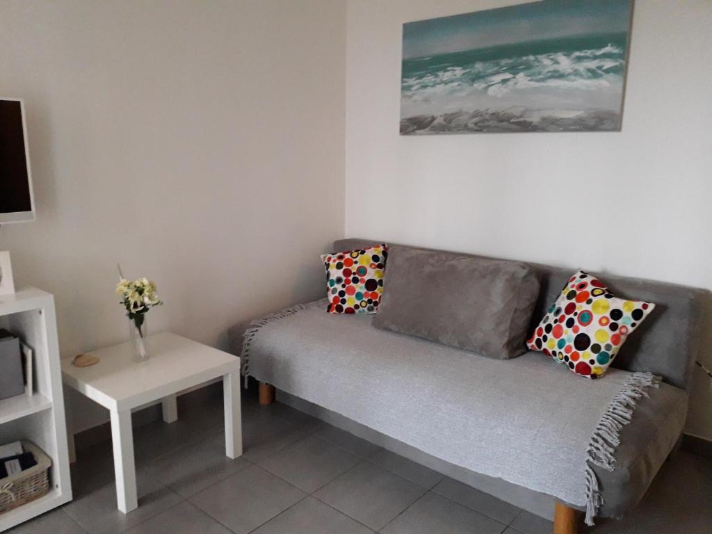 Część wypoczynkowa w obiekcie Apartment Zea