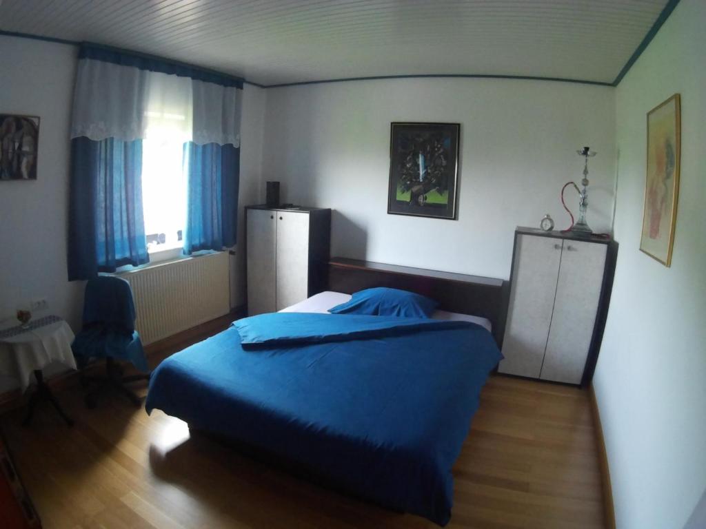 Postel nebo postele na pokoji v ubytování Green Point