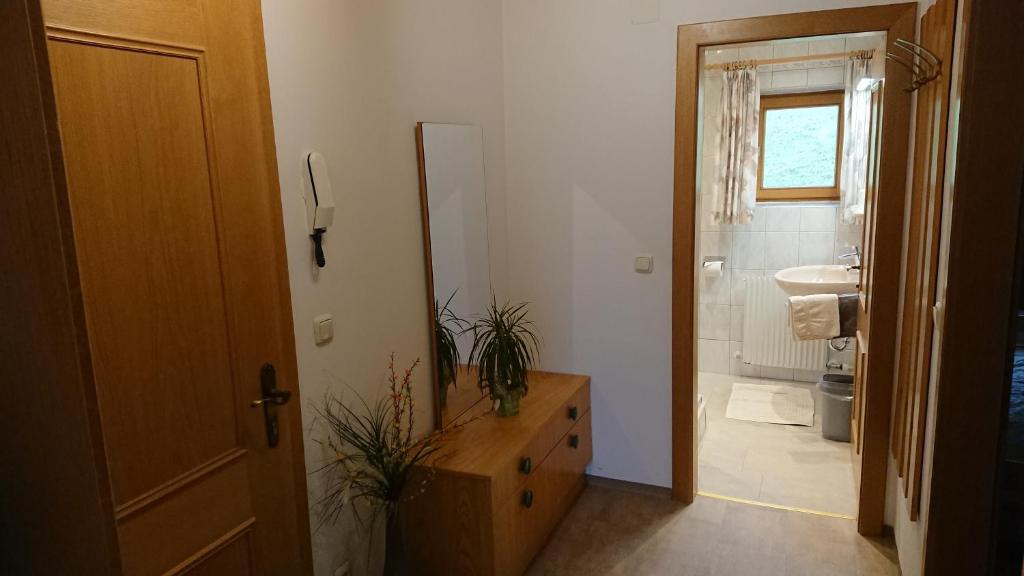 Kúpeľňa v ubytovaní Appartements Sonnberg